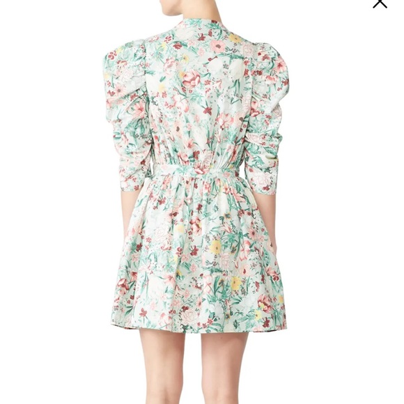 Ronny Kobo Floral Meritti Dress - Picture 3 of 5